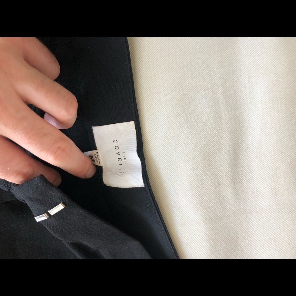 Split Flare Leg Polyester Pant - image 1